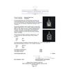 Image 3 : 3.78 ctw White Sapphire and Diamond Pendant - 14KT White Gold