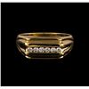 Image 2 : 0.40 ctw Diamond Ring - 14KT Yellow Gold