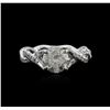 Image 2 : 14KT White Gold 1.85 ctw Diamond Ring