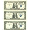 Image 1 : $1 XF/AV Silver Certificate Currency Lot of 3