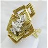 Image 8 : 0.35 ctw Diamond Ring - 18KT Yellow Gold