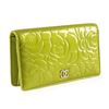 Image 1 : Chanel Lime Green Patent Leather Wallet