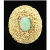 Image 4 : Opal Brooch - 14KT Yellow Gold