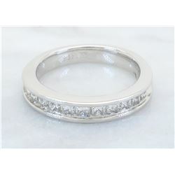 0.50 ctw Certified Celebration Diamond Band - 18KT White Gold