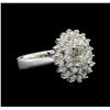 Image 1 : 1.27 ctw Diamond Ring - 14KT White Gold