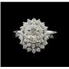 Image 2 : 1.27 ctw Diamond Ring - 14KT White Gold