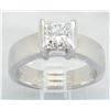 Image 8 : GIA Cert 1.29 ctw Diamond Solitaire Ring - 14KT White Gold