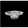 Image 2 : 14KT White Gold 1.13 ctw Diamond Ring