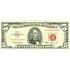 Image 1 : 1963 $5 VG/XF Red Seal Note