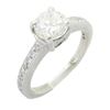 Image 3 : 1.05 ctw Diamond Ring - 18KT White Gold