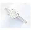 Image 5 : 1.05 ctw Diamond Ring - 18KT White Gold