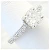 Image 6 : 1.05 ctw Diamond Ring - 18KT White Gold
