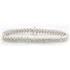 Image 3 : 4.00 ctw Diamond Bracelet - 14KT White Gold