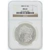 Image 1 : 1885-CC NGC MS63 Morgan Silver Dollar