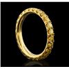 Image 2 : 14KT Yellow Gold 1.27 ctw Diamond Ring