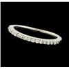 Image 1 : 0.25 ctw Diamond Ring - 14KT White Gold