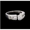 Image 1 : 1.96 ctw Diamond Ring - 18KT White Gold