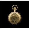 Image 2 : Elgin 14KT Yellow Gold Full Hunter Antique Pocket Watch
