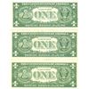 Image 2 : $1 XF/AV Silver Certificate Currency Lot of 3