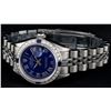 Image 5 : Rolex Stainless Steel Blue Roman Diamond and Sapphire DateJust Ladies Watch