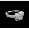 Image 1 : 1.31 ctw Diamond Ring - 14KT White Gold