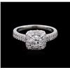 Image 2 : 1.31 ctw Diamond Ring - 14KT White Gold