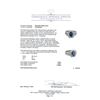 Image 5 : 1.50 ctw Tanzanite and Diamond Ring - 14KT White Gold