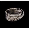 Image 1 : 14KT White Gold 2.74 ctw Diamond Ring