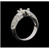 Image 4 : 14KT White Gold 1.93 ctw Diamond Ring