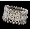 Image 2 : 18.54 ctw Diamond Bracelet - 14KT White Gold