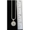 Image 5 : 0.55 ctw Diamond Pendant - 14KT White Gold