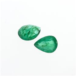 1.94 cts. Pear Cut Natural Emerald Parcel