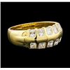 Image 1 : 1.10 ctw Diamond Ring - 18KT Yellow Gold