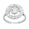 Image 4 : 0.80 ctw Vintage Diamond Ring - Platinum