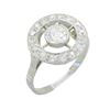 Image 6 : 0.80 ctw Vintage Diamond Ring - Platinum