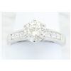 Image 8 : 1.10 ctw Diamond Ring - 14KT White Gold