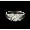 Image 2 : 1.56 ctw Diamond Ring - 14KT White Gold
