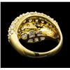 Image 3 : 3.10 ctw Diamond Ring - 18KT Yellow Gold