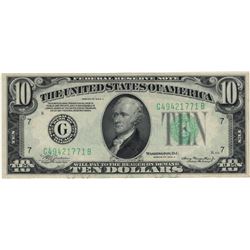 1934-A $10 Choice Circulated Federal Reserve Note