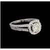 Image 1 : 1.18 ctw Diamond Ring - 14KT White Gold