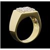 Image 4 : 1.50 ctw Diamond Ring - 14KT Yellow Gold