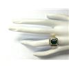 Image 4 : 3.16CTW Natural Emerald And Diamond Ring 14K Solid Yellow Gold