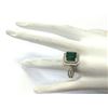 Image 4 : 3.13 CTW Natural Emerald And Diamond Ring In 14k Yellow Gold