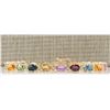Image 1 : 13.57CTW Natural Sapphire And Diamond Bracelet In 14K Yellow Gold