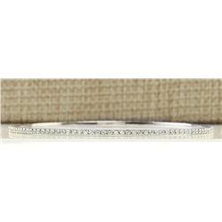 2.25 CTW Natural Diamond Bracelet In 14k Solid White Gold