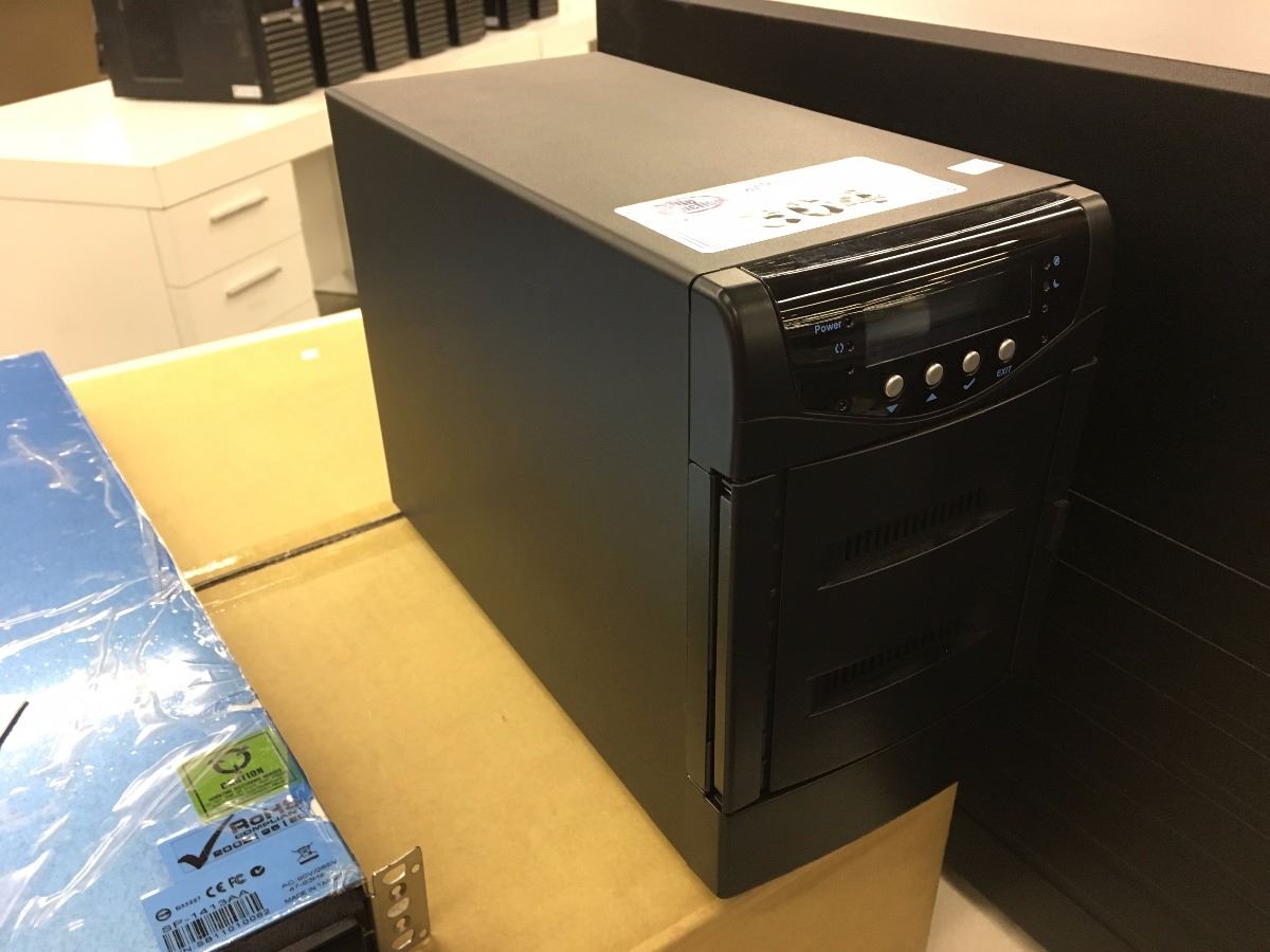 4 BAY SECURE DESKTOP RAID TOWER - Able Auctions