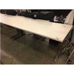 KI 6' GREY ADJUSTABLE HEIGHT PROGRAMMERS TABLE