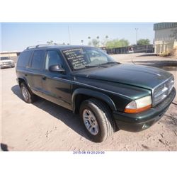 2002 - DODGE DURANGO