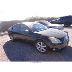 2005 - NISSAN MAXIMA