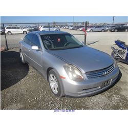 2003 - INFINITI G35